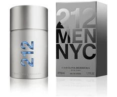 Carolina Herrera 212 NYC Men EDT tualetinis vanduo vyrams, 50 ml