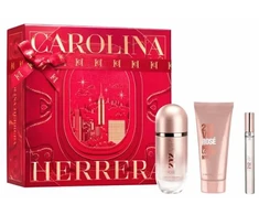 Carolina Herrera 212 Vip Rose Eau De Parfum Purškiklis, 80 ml Set 3 Pieces