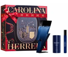 Carolina Herrera Bad Boy Cobalt Eau De Parfum Purškiklis, 100 ml Set 3 Pieces