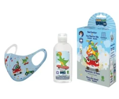 "Cartoon Eau My Dino" rankų dezinfekavimo priemonė 100 ml, 2 vnt