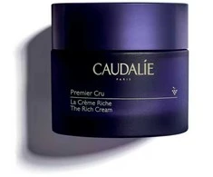 Caudalie Premier Cru Rich Kreminis drėkinamasis veido kremas senėjimą lėtinančio poveikio, 50 ml