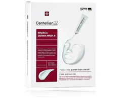 Centellian24 Madeca Derma Mask III Intensive Formula Pack intensyvaus poveikio kaukė pavargusiai / pažeistai / sudirgusiai veido odai, 10 x 25 ml