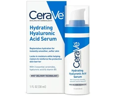 CeraVe Hydrating Hyaluronic Acid Serum veido serumas, 30 ml