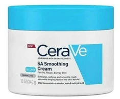 Veido kremas sausai ir šiurkščiai odai Cerave SA Smoothing Cream, 340 g