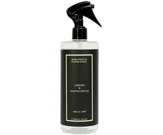 Cereria Mollá Home spray juodas Amber &amp; Sandalwood (Home Textile &amp; Room Purškiklis), 500 ml