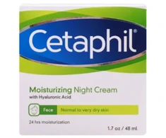 "Cetaphil" veido drėkinamasis naktinis kremas normaliai / sausai odai 48ml