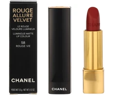 Chanel Rouge Allure Velvet švytintys matiniai lūpų dažai, 3,5 g, spalva: 58 - ROUGE VIE
