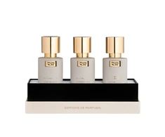 Chapitre 03 Set Maison De L'Asie: Bangkok 9/9 Extrait De Parfum Unisex, 15 ml + Les Soirs De Siam Extrait De Parfum Unisex, 15 ml + Riviere Siam Extrait De Parfum Unisex, 15 ml