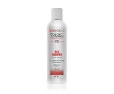 CHI IONIC COLOR ILLUMINATE spalvą atgaivinantis šampūnas – Raudona Auburn 739 ml
