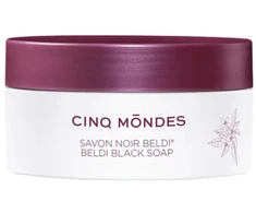 Cinq Mondes Beldi Juodas muilas valomasis šveičiamasis kūno šveitiklis, 500 ml