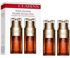 Clarins Double Serum Duo Set dovanų rinkinys nuo senėjimo