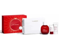 Clarins Eau De Soin Eau Dynamisante, 100 ml Set 4 Pieces