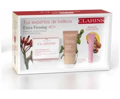„Clarins Extra-Firming Day Kreminis“ visiems odos tipams, 50 ml rinkinys, 3 dalys