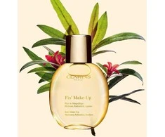 Clarins Fix' Make Up Golden Radiance Collection purškiamas makiažo fiksatorius, 50 ml