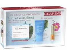 Clarins Hydra-Essentiel Silky Kreminis, 50 ml Set 3 Pieces
