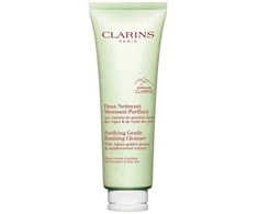 Clarins Purifying Gentle Foaming Valiklis veido valomosios putos, 125 ml