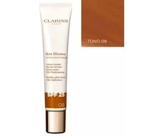 Clarins Skin Illusion Tinted Moisturizer SPF 25 tonuojantis kremas, atspalvis: 08, 40 ml