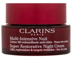 Clarins Super Restorative Night Kreminis Very Dry Skin Night Skin Kreminis moterims, 50 ml