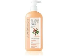 Clearé Institute Co-Wash Skirtas garbanotiems plaukams Skirtas garbanotiems plaukams Balm Defined Curls Moisturising Shine, 300 ml
