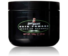 „Cock Grease Extra Stiff X“ plaukų formavimo pomada, suteikianti blizgesio ir ypatingos fiksacijos, 100 g