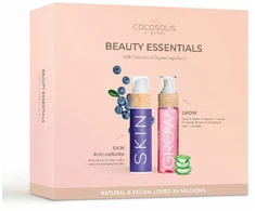Cocosolis Beauty Essentials rinkinys (sausas anticeliulitinis aliejus, 110 ml + plaukų serumas, 110 ml)