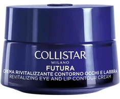 Collistar Futura Revitalizing Eye &amp; Lip Contour Kreminis paakių ir lūpų kontūro kremas, 15 ml
