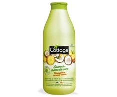 COTTAGE ANANAS &amp; CREME DE COCO dušo želė ir vonios pienelis, 750 ml