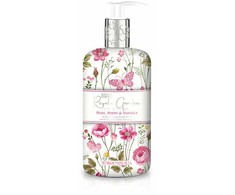 Baylis &amp; Harding Royale Garden Rose, Poppy &amp; Vanilla skystas muilas, 500 ml