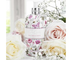 Baylis &amp; Harding Royale Garden Rose, Poppy &amp; Vanilla skystas muilas, 500 ml