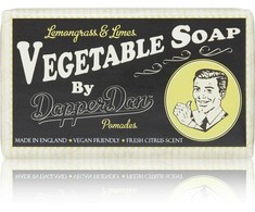 Dapper Dan Lemongrass &amp; Limes Vegetable Soap augalinis muilas, 190g