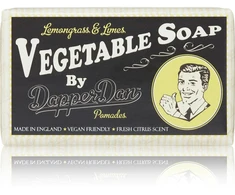 Dapper Dan Lemongrass &amp; Limes Vegetable Soap augalinis muilas, 190g