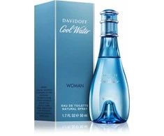 Davidoff Cool Water Woman EDT tualetinis vanduo moterims, 50 ml