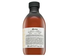 Davines ALCHEMIC Šampūnas Golden dažantis šampūnas medaus ir šiltų atspalvių plaukams, 280 ml