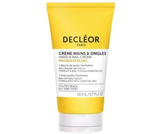 Decleor Baltas Magnolia Hand &amp; Nail Kreminis rankų ir nagų kremas, 50 ml