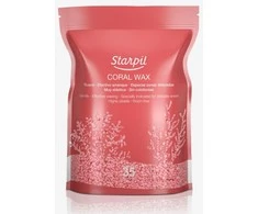 Depiliacinis vaškas granulėmis Starpil Coral Wax Pearls, koralinės spalvos, 1kg