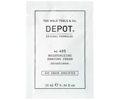 „Depot 400 Shave Specifications No. 405“ drėkinamasis skutimosi kremas su alantoinu, 10 ml