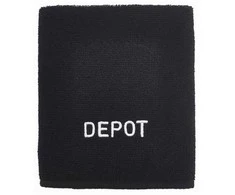 Depot Accessories No. 714 Salon Textile Rankšluostis Juodas