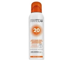 Dermolab Sun Milk Purškiklis Spf20 purškiamas pienelis nuo saulės 150ml