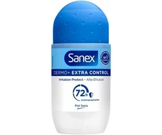 Sanex Dermo Extra Control Dezodorantas Roll-On rutulinis dezodorantas, 50 ml
