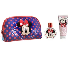 Disney Minnie Toilet Bag rinkinys vaikams (kosmetinė + EDT, 50 ml + dušo gelis, 100 ml)