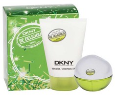 DKNY Be Delicious rinkinys moterims (EDP, 30 ml + kūno losjonas, 100 ml)