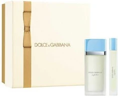 Dolce&amp;Gabbana Dolce &amp; Gabbana Light Mėlyna Pour Femme Giftset rinkinys moterims (EDT, 50 ml + EDT, 10 ml)