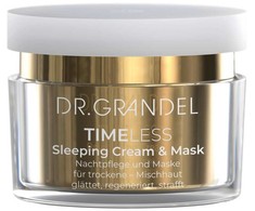 Dr. Grandel Timeless Sleeping Kreminis &amp; Mask naktinis veido kremas ir kaukė, 50 ml