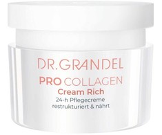 Dr. Grandel PRO COLLAGEN Kreminis Rich maitinamasis veido kremass sausai odai, 50 ml