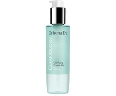 Dr Irena Eris Cleanology Gaivinantis Crystal-Gel Valiklis For Face, Neck &amp; Décolleté valomasis veido gelis, 190 ml