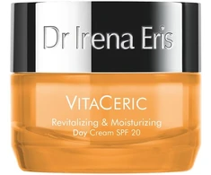 Dr Irena Eris Vitaceric Revitalizing &amp; Moisturizing Kreminis SPF 20 drėkinantis dieninis veido kremas, 50 ml