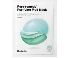Dr. Jart+ Dermask Pore·Remedy Purifying Mud Mask veido kaukė, 13 g