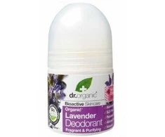 Dr. Organic Lavender Dezodorantas Roll On rutulinis dezodorantas, 50 ml