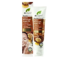 Dr. Organic Maroko argano aliejaus kreminis veido prausiklis 150ml