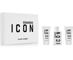 Dsquared2 Dsquared 2 Icon Set rinkinys moterims (EDP, 50 ml + dušo želė, 50 ml + kūno losjonas, 50 ml)